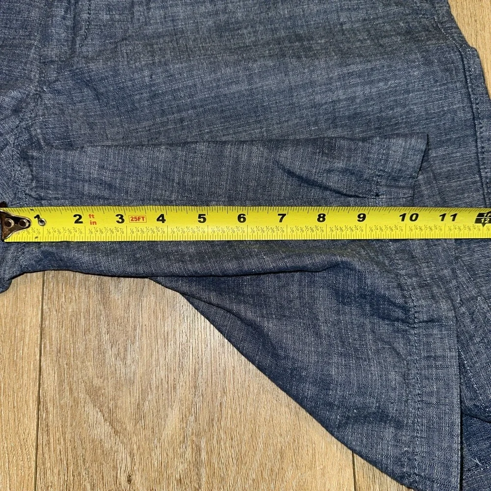 Goodfellow & Co Chino Linden Short Men's Size 40 Blue Slash Pocket‎ 10.5 Inseam
